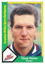 1990 CMC Scranton Red Barons #4 Chuck Malone