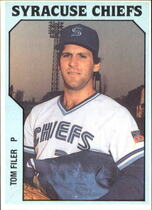1985 TCMA Syracuse Chiefs #6 Tom Filer