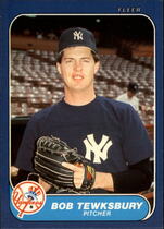 1986 Fleer Update #111 Bob Tewksbury
