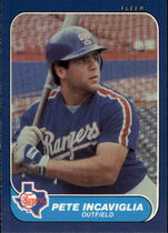 1986 Fleer Update #53 Pete Incaviglia