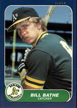 1986 Fleer Update #9 Bill Bathe