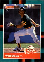 1988 Donruss Rookies #18 Walt Weiss