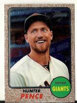 2017 Topps Heritage Chrome #THC-439 Hunter Pence