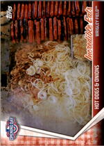2017 Topps Opening Day Incredible Eats #IE-13 Hot Dogs & Onions