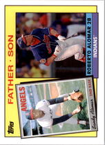 2016 Topps Archives 1985 Topps Father-Son #FS-AAL Roberto Alomar|Sandy Alomar Sr.