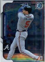 2015 Bowman Chrome #90 Freddie Freeman