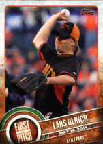 2015 Topps First Pitch Series 2 #FP-22 Lars Ulrich