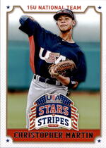 2015 Panini USA Stars and Stripes #22 Christopher Martin