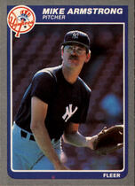 1985 Fleer Base Set #120 Mike Armstrong