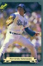 1987 Classic Green #91 Fernando Valenzuela