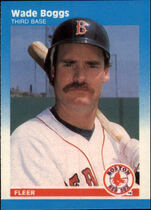 1987 Fleer Mini #10 Wade Boggs