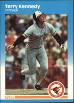 1987 Fleer Update Glossy #56 Terry Kennedy