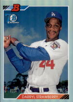 2017 Bowman Chrome 1992 Bowman #92B-DS Darryl Strawberry