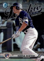 2017 Bowman Chrome Rookie of the Year Favorites #ROYF-11 Hunter Renfroe