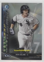 2017 Bowman Chrome Scouts Top 100 #BTP-47 Zack Collins