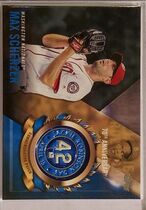 2017 Topps Jackie Robinson Manufactured Logo #JRPC-MSC Max Scherzer