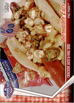 2017 Topps Opening Day Incredible Eats #IE-17 Cracker Jack & Mac Dog