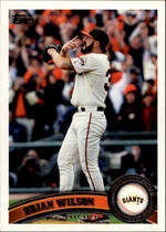 2011 Topps Base Set Series 1 #210 Brian Wilson