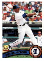 2011 Topps Base Set Series 2 #394 Austin Jackson