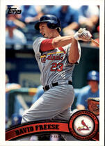 2011 Topps Base Set Series 2 #452 David Freese