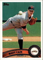 2011 Topps Base Set Series 2 #570 Matt Cain