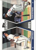 2011 Topps Diamond Duos Series 2 #DD-5 Dan Uggla|Jason Heyward