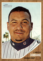 2011 Topps Heritage #359 Carlos Zambrano