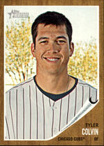 2011 Topps Heritage #406 Tyler Colvin