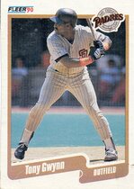 1990 Fleer Wax Box Cards #C12 Tony Gwynn