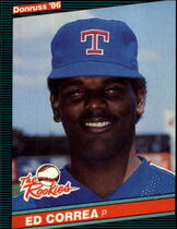 1986 Donruss Rookies #4 Ed Correa