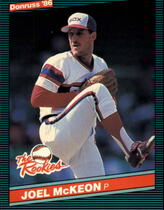 1986 Donruss Rookies #55 Joel McKeon