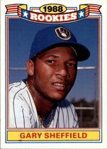 1989 Topps Rookies #20 Gary Sheffield