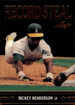 1991 Leaf Gold Rookies #BC26 Rickey Henderson