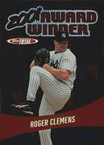 2002 Topps Total Award Winners #AW6 Roger Clemens