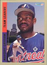 1993 Fleer Team Leaders NL #7 Marquis Grissom