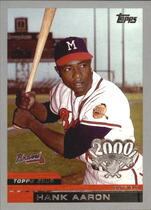 2000 Topps Opening Day #22 Hank Aaron
