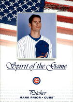 2002 Studio Spirit of the Game #SG-13 Mark Prior