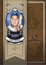 2005 Donruss Diamond Kings HOF Heroes #HH-6 Duke Snider