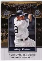 2008 Upper Deck Yankee Stadium Legacy Collection 6501-6742 #6707 Melky Cabrera