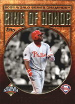 2009 Topps Ring Of Honor Series 1 #RH49 Ryan Howard