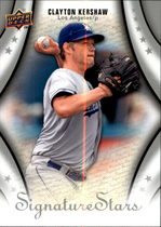 2009 Upper Deck Signature Stars #30 Clayton Kershaw