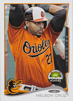 2014 Topps Power Players Unredeemed Series 2 #PP-114 Nelson Cruz