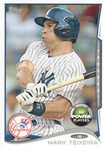 2014 Topps Power Players Unredeemed Series 2 #PP-201 Mark Teixeira