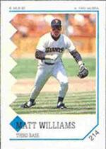 1992 Panini Stickers #214 Matt Williams