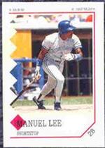 1992 Panini Stickers #28 Manuel Lee