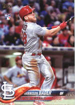 2018 Topps Base Set #21 Harrison Bader