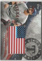 2018 Topps MLB Independence Day Manufactured Patch Relics #IDML-JG Joey Gallo