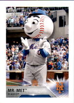 2018 Topps Stickers #240 Mr. Met