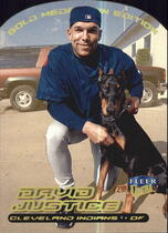 2000 Ultra Gold Medallion #45G David Justice