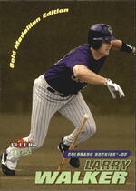 2001 Ultra Gold Medallion #186G Larry Walker